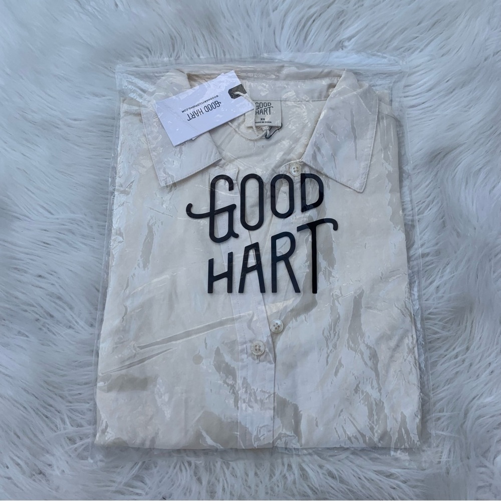 Good Hart Matilda Jane Ivory Button Down Blouse